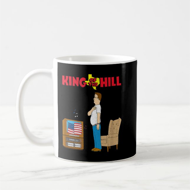 Kung i Backe Hank Star Spangled Banner Kaffemugg (Vänster)