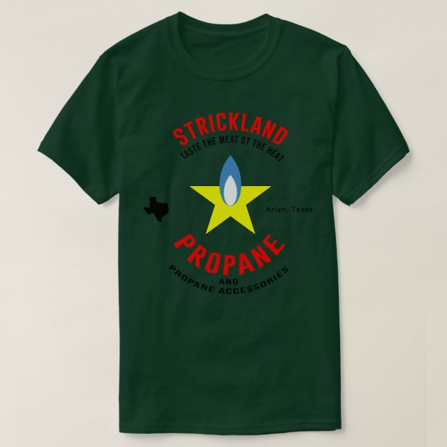 Kung i Backe Strickland-propan T Shirt (Design framsida)