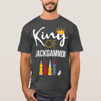Kung i Backgammon Board Game Backgammon Player T Shirt