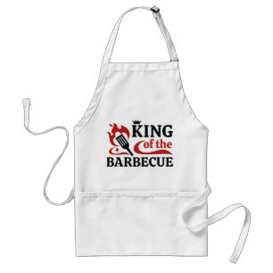 Kung i Barbecue Förkläde