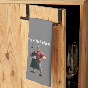 Kung i Barbeque Kitchen Towel Kökshandduk