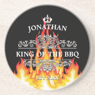 Kung i BBQ Black Underlägg
