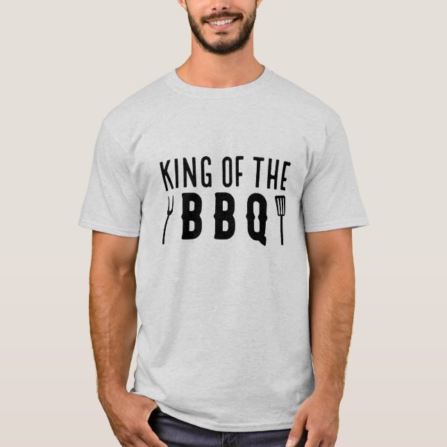 KUNG i BBQ T Shirt (Framsida)