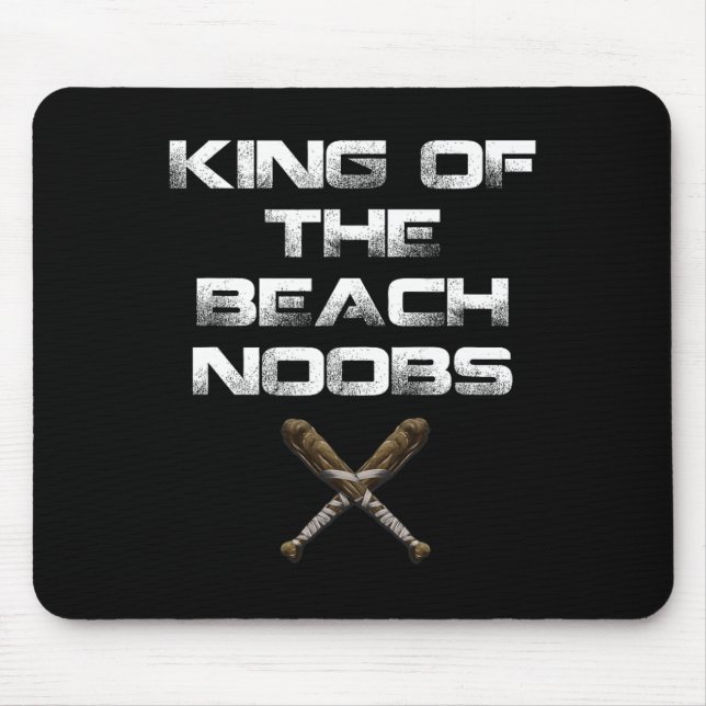 Kung i Beach Noobs Video Game Shirt Musmatta (Framsidan)