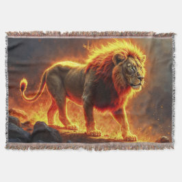 Kung i beaster Lejona, moderdjur för  ändamål Filt