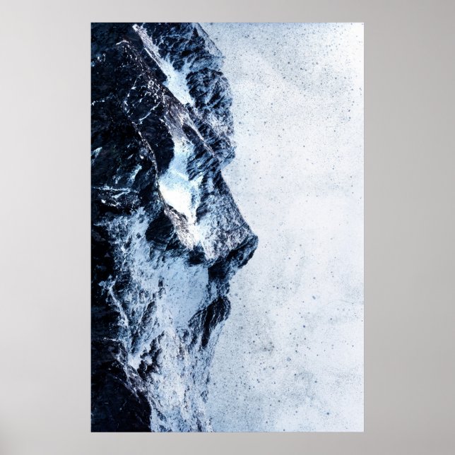 Kung i bergen poster (Framsidan)