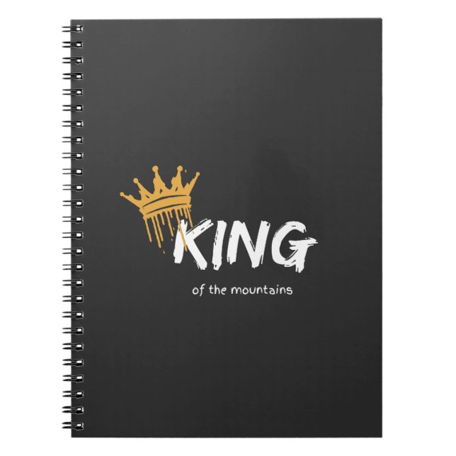 kung i berget anteckningsbok (Framsidan)