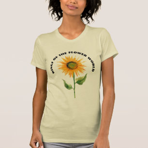 Kung i blomman t shirt
