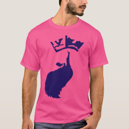 Kung i Blue Beard på Rosa T-shirt