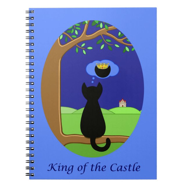 Kung i Castle Anteckningsbok (Framsidan)