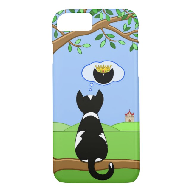 Kung i Castle Case-Mate iPhone Skal (Baksida)