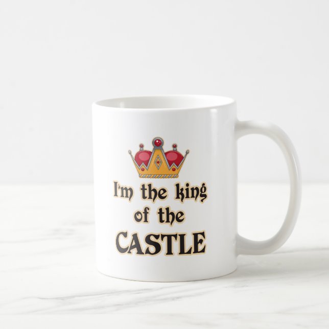 Kung i Castle Kaffemugg (Höger)