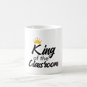 Kung i Coola Back to school-citatet i klassrummet Kaffemugg