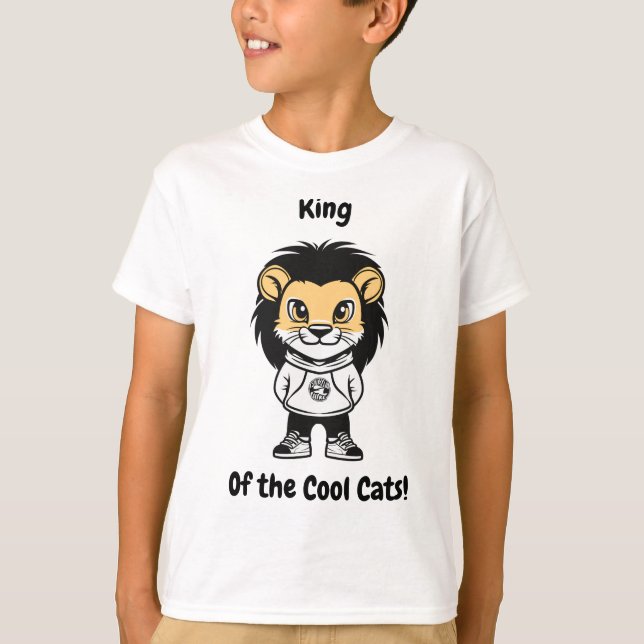 Kung i Coolan Cats! Bards T-Shirt (Framsida)