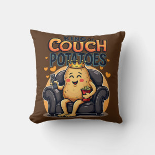 Kung i Couch Potatis - Lazy Potato Kudde