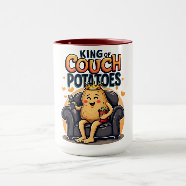 Kung i Couch Potatis - Lazy Potato Mugg (Center)