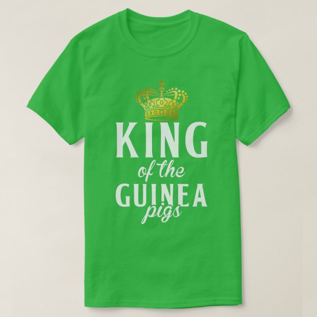 Kung i Cute Guinea Grisar T Shirt (Design framsida)