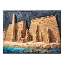 Kung i den antika Egyptenen Dendera Temple