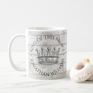Kung i detta Palace Krona Lägg till Namn Kaffemugg