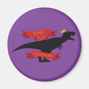 Kung i dinosaurierna magnet