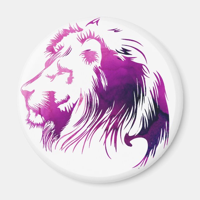 Kung i djungeln magnet (Framsidan)