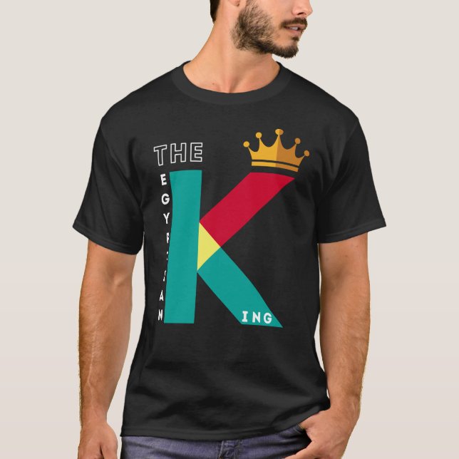 Kung i Egypten Shirt, Mo Salah T-Shirt (Framsida)