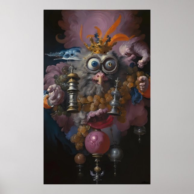 Kung i Furby Magic Poster (Framsidan)