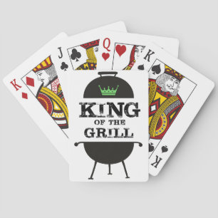 Kung i galler, den svarta Grönten Krona Casinokort