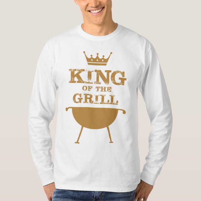 Kung i galler, Guld T Shirt (Framsida)