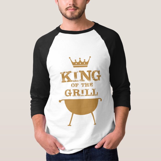 Kung i galler, Guld T Shirt (Framsida)