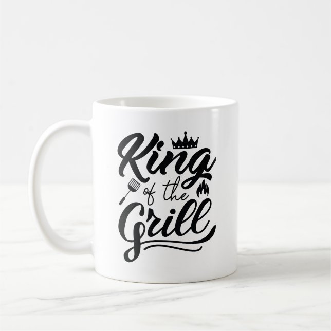 Kung i galler kaffemugg (Vänster)