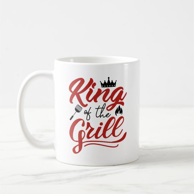 Kung i galler kaffemugg (Vänster)