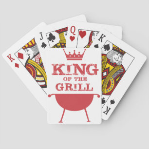 Kung i galler, rött casinokort