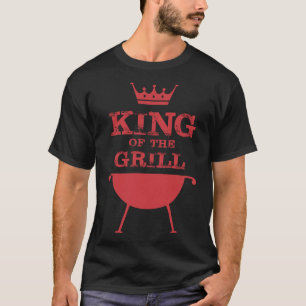 Kung i galler, rött t shirt