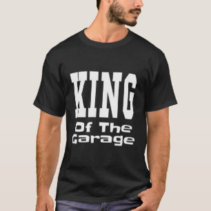Kung i Garage Funny Mechanic Pappa Far Joke T Shirt