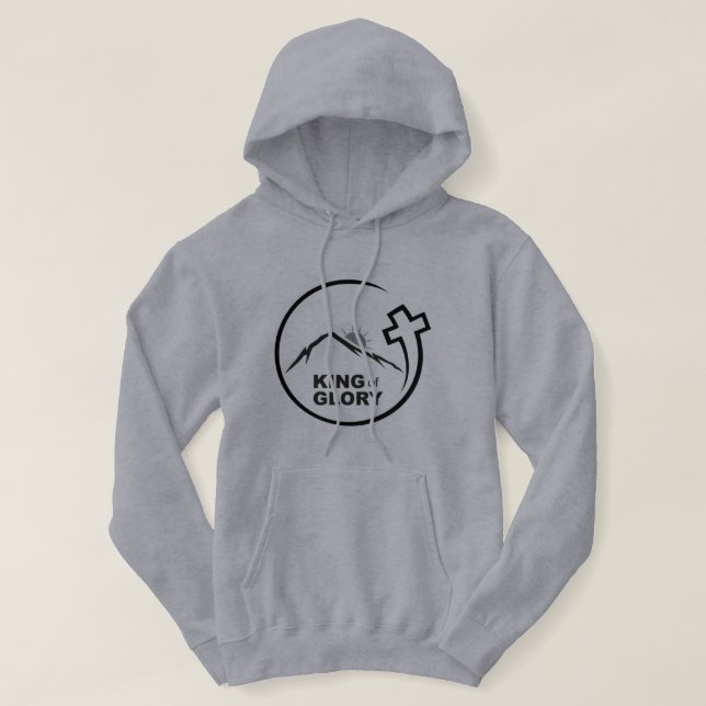 Kung i Glory T-Shirt Hoodie (Design framsida)