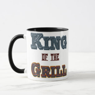 Kung i Grill BBQ Cooking Slogan Mugg