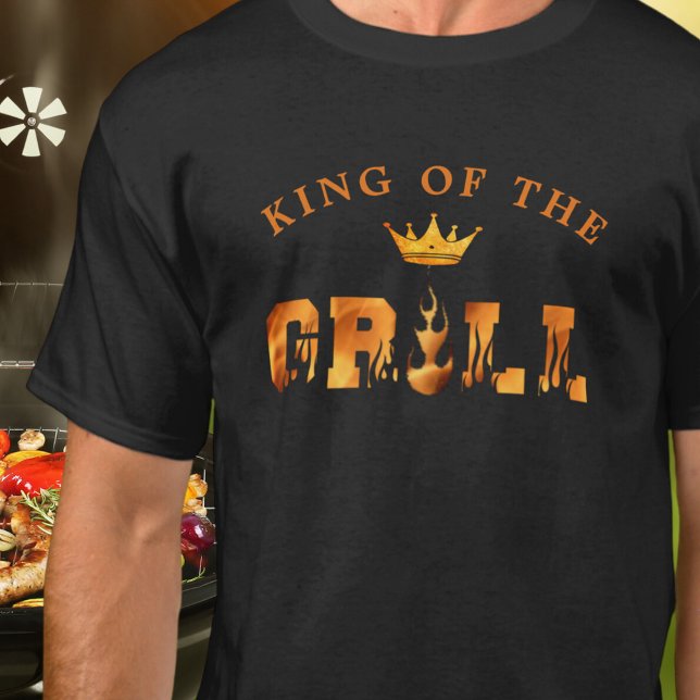 Kung i Grill BBQ T Shirt (Skapare uppladdad)