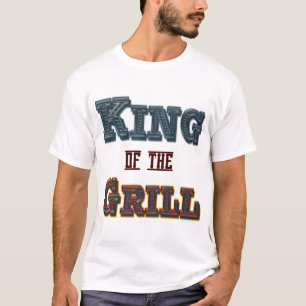Kung i Grill Funny BBQ Cookout Say Tee