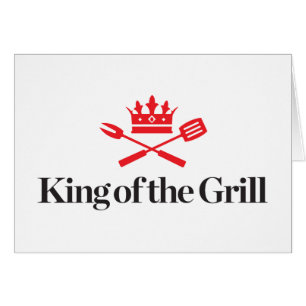 Kung i Grill Hälsningskort