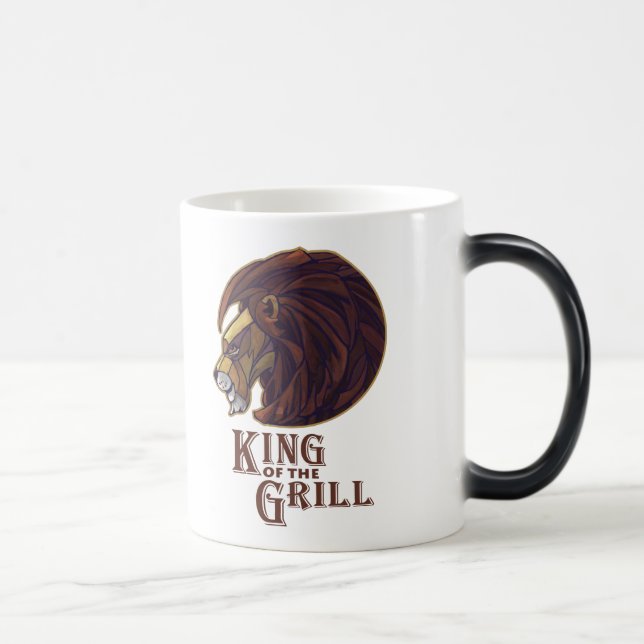 Kung i Grill Magisk Mugg (Höger)