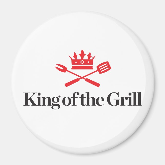 Kung i Grill Magnet (Framsidan)