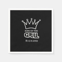 Kung i Grill, monogrammad BBQ krona