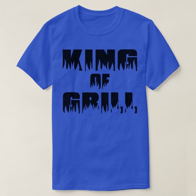 Kung i grill t shirt (Design framsida)