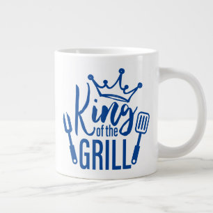 Kung i Grill Typography Jumbo Mugg