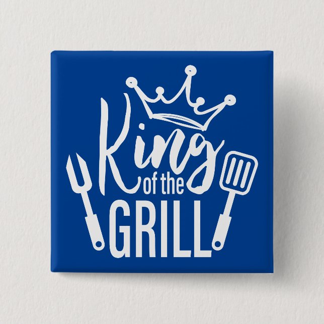 Kung i Grill Typography Knapp (Framsida)