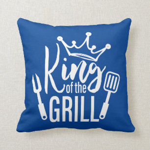 Kung i Grill Typography Kudde