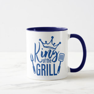 Kung i Grill Typography Mugg