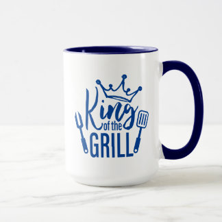 Kung i Grill Typography Mugg