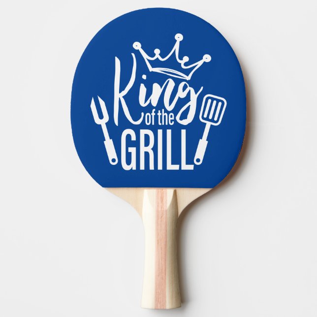 Kung i Grill Typography Pingisracket (Framsidan)